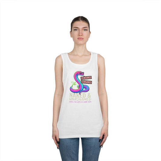 Color: White | Good Book Series Naked & Unashamed Tank Top
