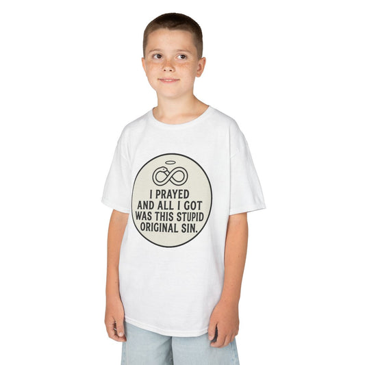 Color: White | Good Book Series Original Sin Kids Tee