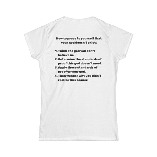 Color: White | Good proof Women's Tee