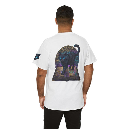 Color: White | Guardian of the Book of Shadows Premium Graphic Tee