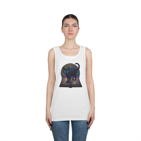 Color: White | Guardian of the Book of Shadows Tank Top