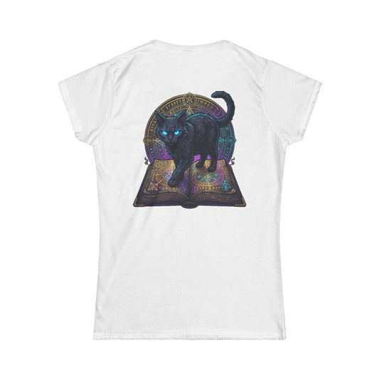 Color: White | Guardian of the Book of Shadows Women's Tee