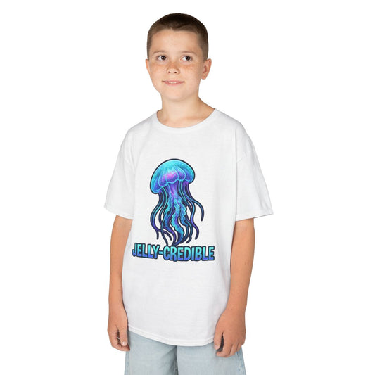 Color: White | Jelly Credible Kids Tee