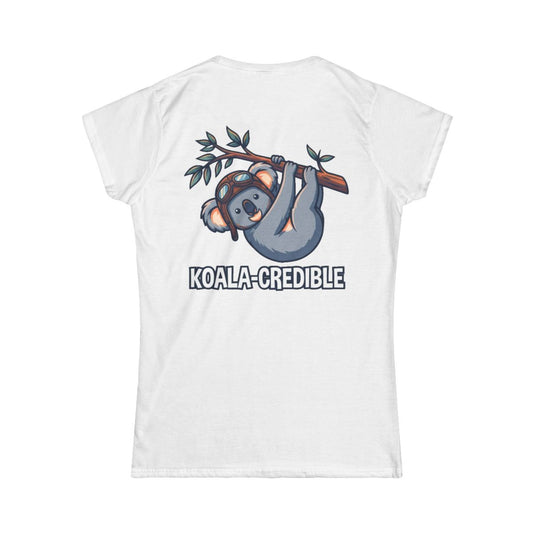 Color: White | Koala Credible Women's Tee
