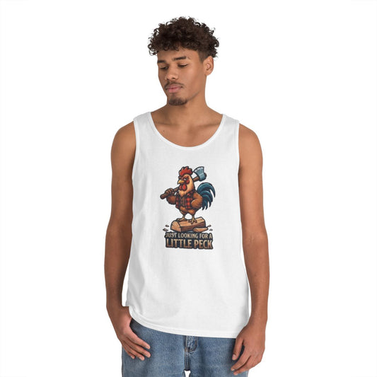 Color: White | Looking For A Little Peck Tank Top