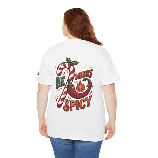 Color: White | May Your Days Be Merry and Spicy Premium Graphic Tee