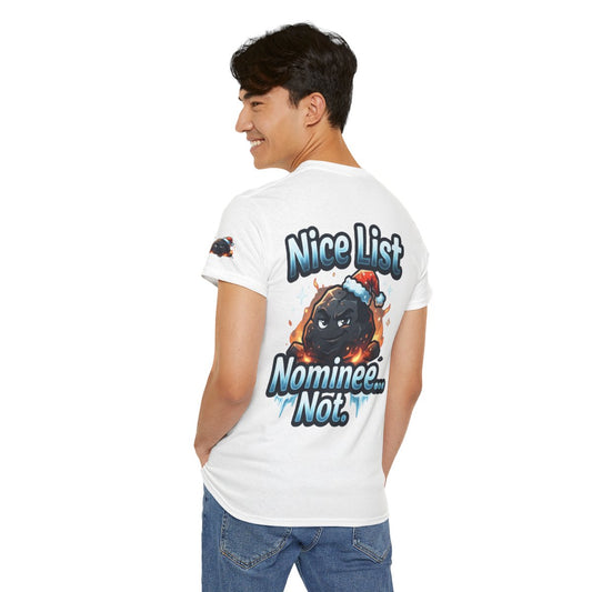 Color: White | Nice List Nominee Premium Graphic Tee