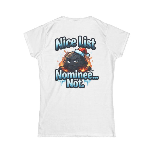 Color: White | Nice List Nominee Women's Tee