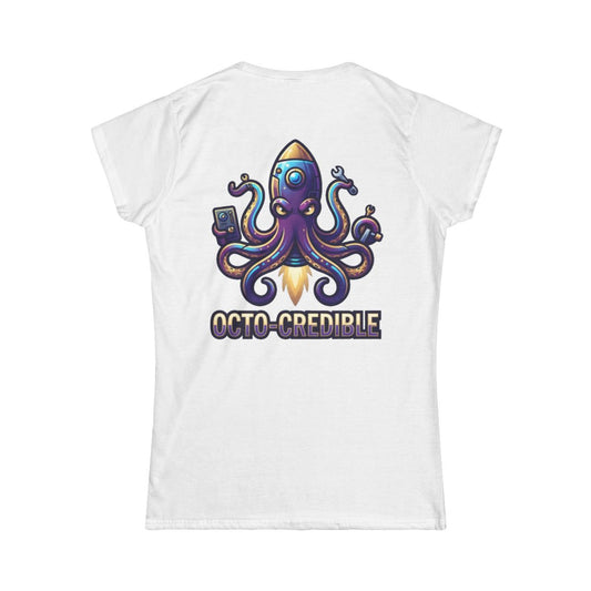 Color: White | Octo Credible Women's Tee