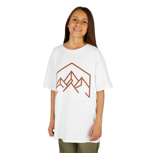 Color: White | Peaks Kids Tee
