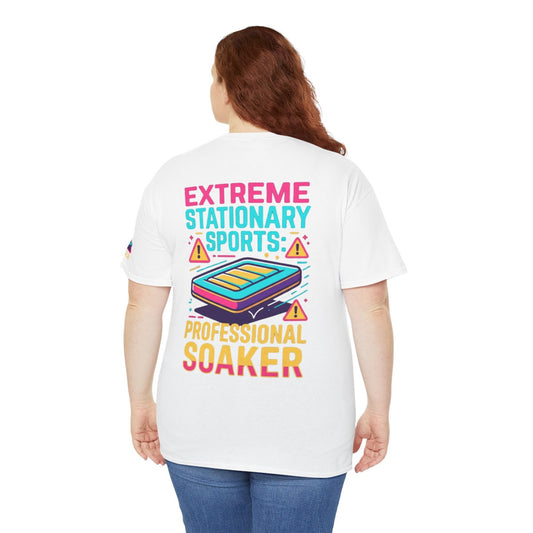 Color: White | Professional Soaker Premium Graphic Tee