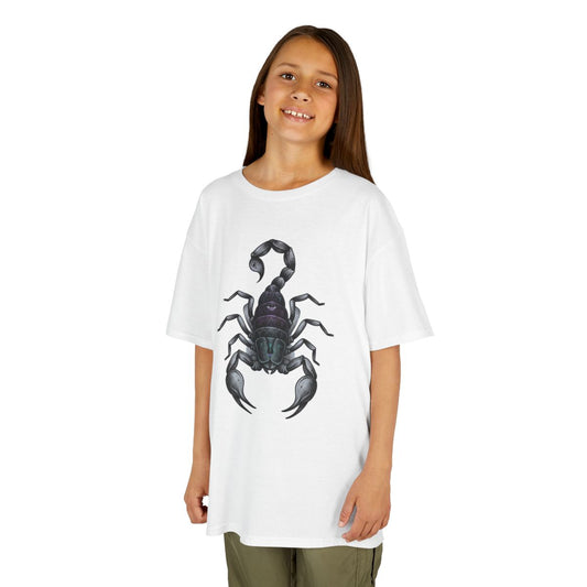 Color: White | Scorpio The Mystical Scorpion Kids Tee