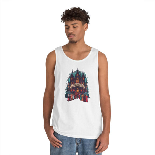 Color: White | Sins of The Flesh Group Rates Tank Top