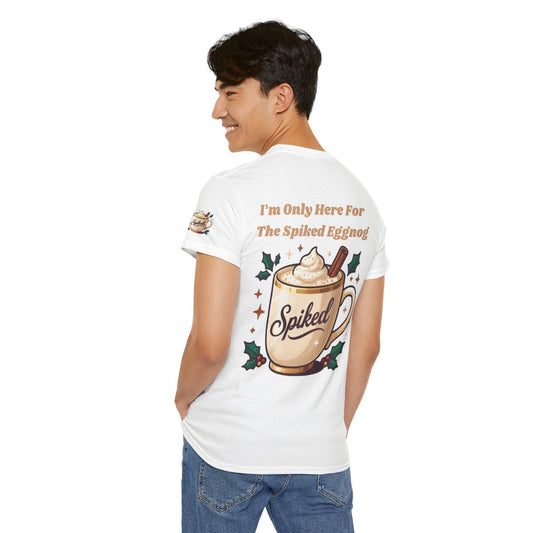 Color: White | Spiked Eggnog Premium Graphic Tee