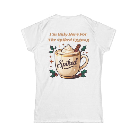 Color: White | Spiked Eggnog Women's Tee