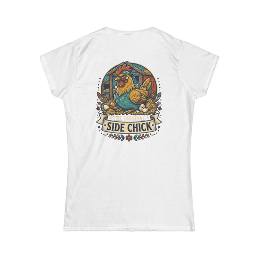 Color: White | The Original Side Chick Women's Tee