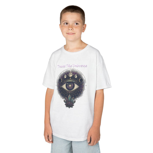 Color: White | Trust the Universe Kids Tee