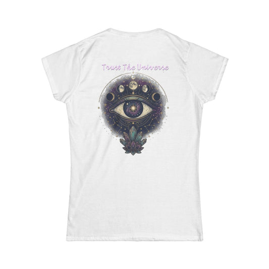 Color: White | Trust the Universe Women's Tee