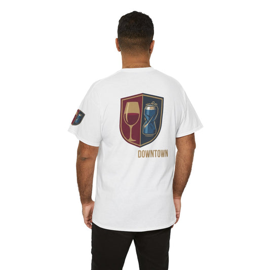Color: White | Uptown-Downtown Premium Graphic Tee