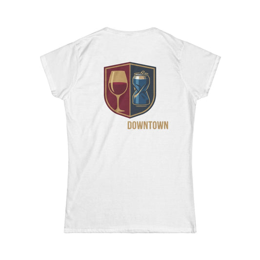 Color: White | Uptown-Downtown Women's Tee