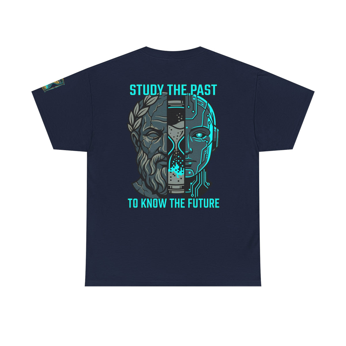 Color: Navy | Study the Past Know the Future Premium Graphic Tee