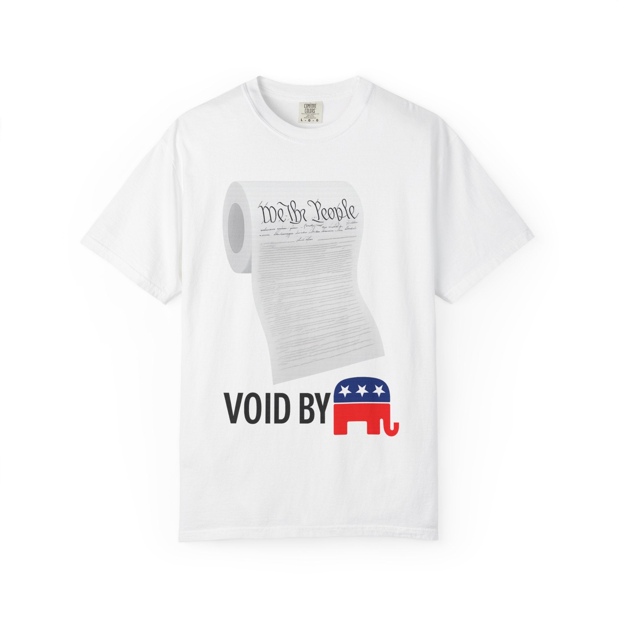 "Constitution Toilet Paper" Unisex Garment-Dyed T-shirt