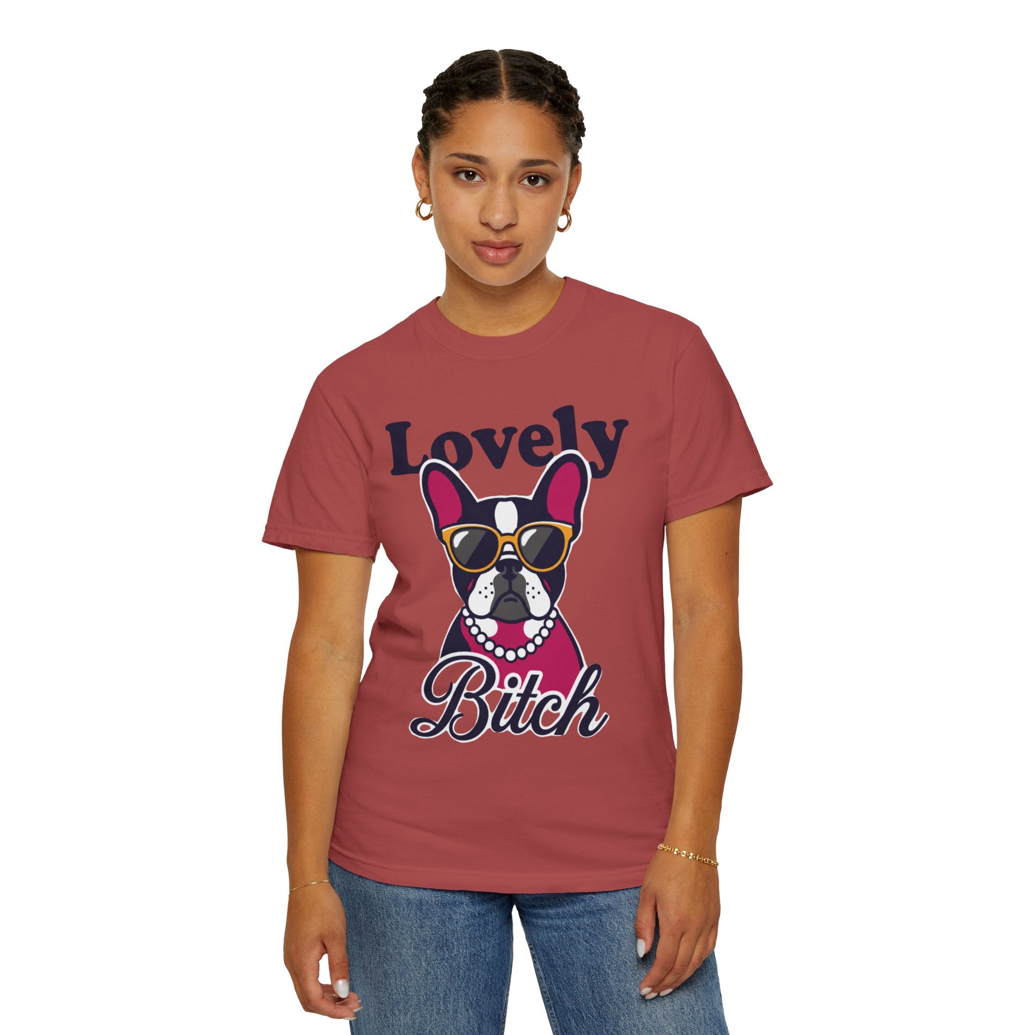 "Lovely Bitch" Unisex Garment-Dyed Tee