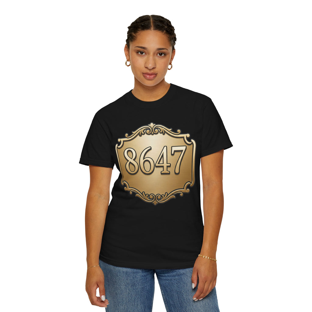 "8647" Unisex Garment-Dyed Tee