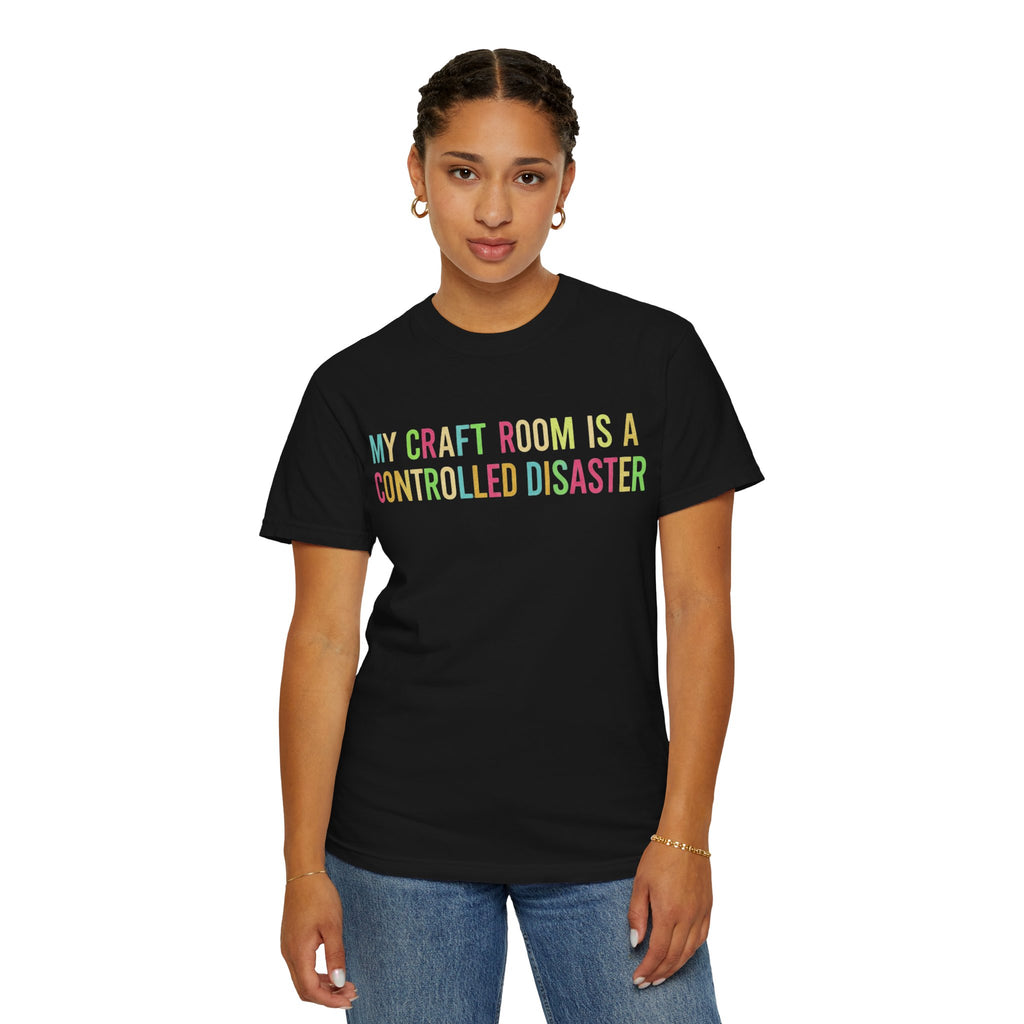 "Craft Room" Unisex Garment-Dyed T-shirt