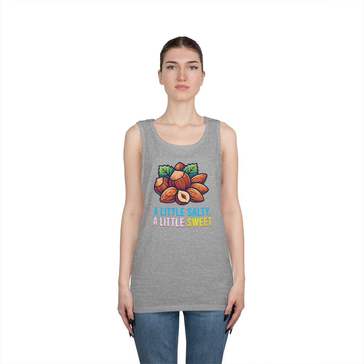 Color: Sport Grey | A Little Salty, A Little Sweet Tank Top