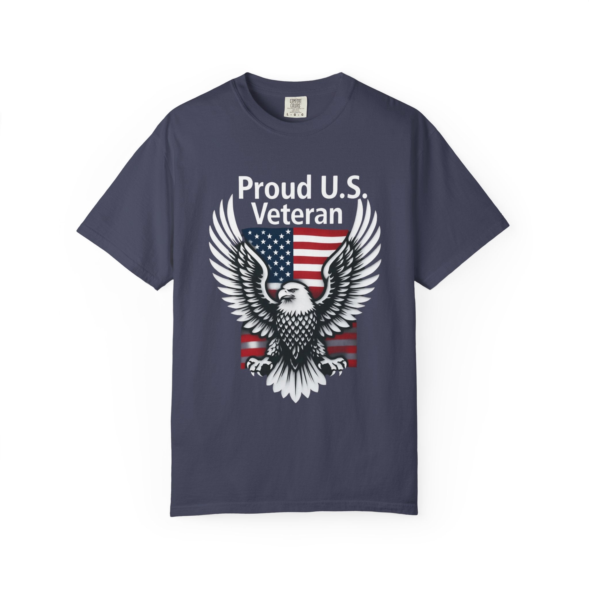 "Proud Veteran" Unisex Garment-Dyed T-shirt