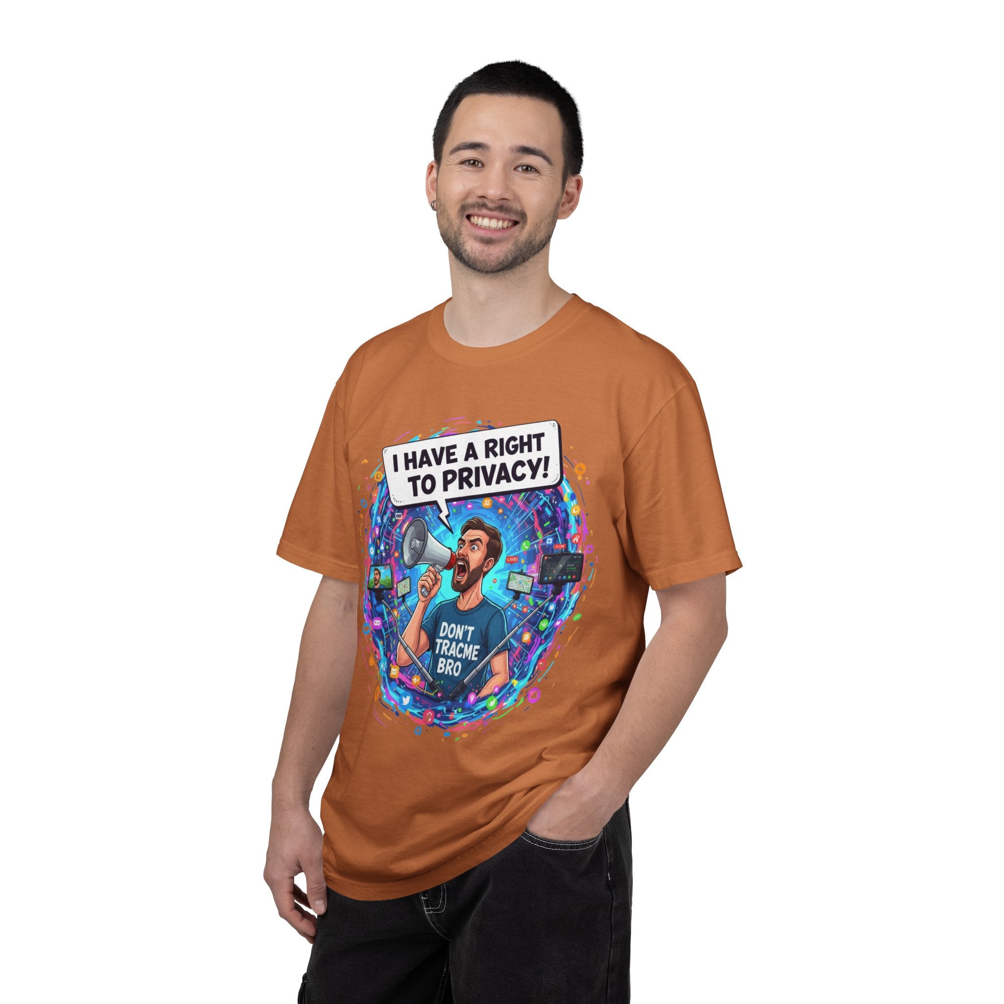 "The Right to Privacy"  Unisex Garment-Dyed T-shirt