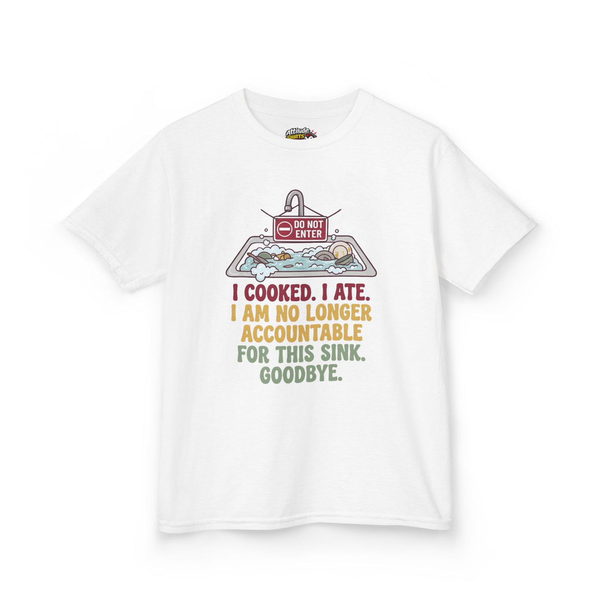 "I Cooked I Ate" Kids Tee