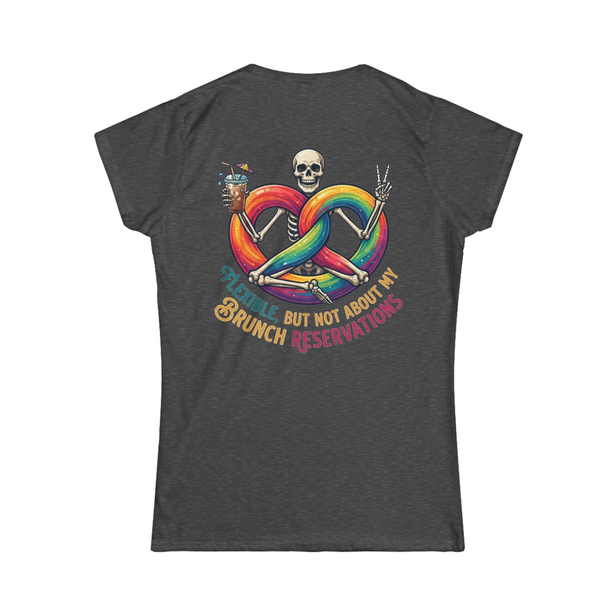 "Flexible But Not About Brunch" Women's Tee