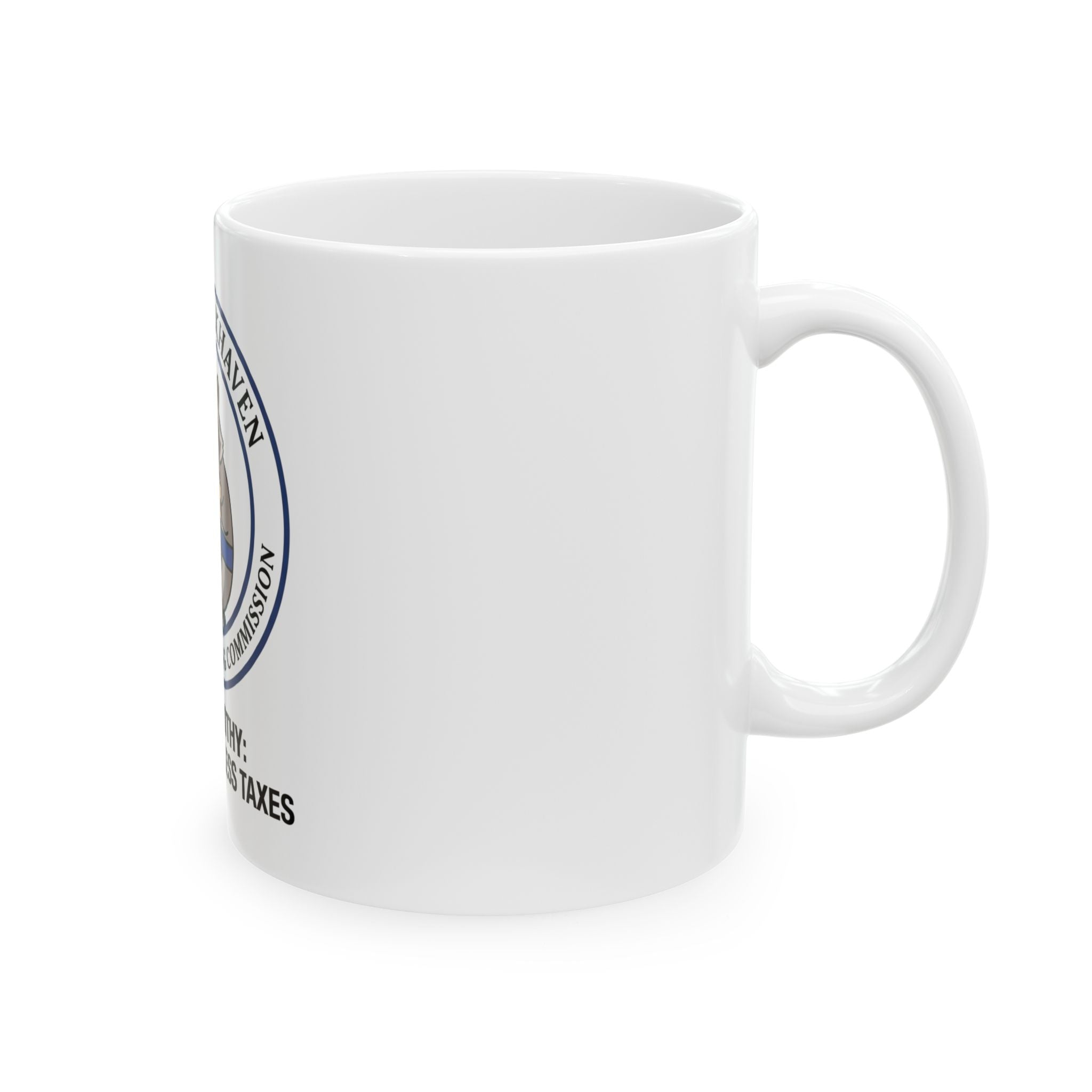 "Jimothy" White Ceramic Mug