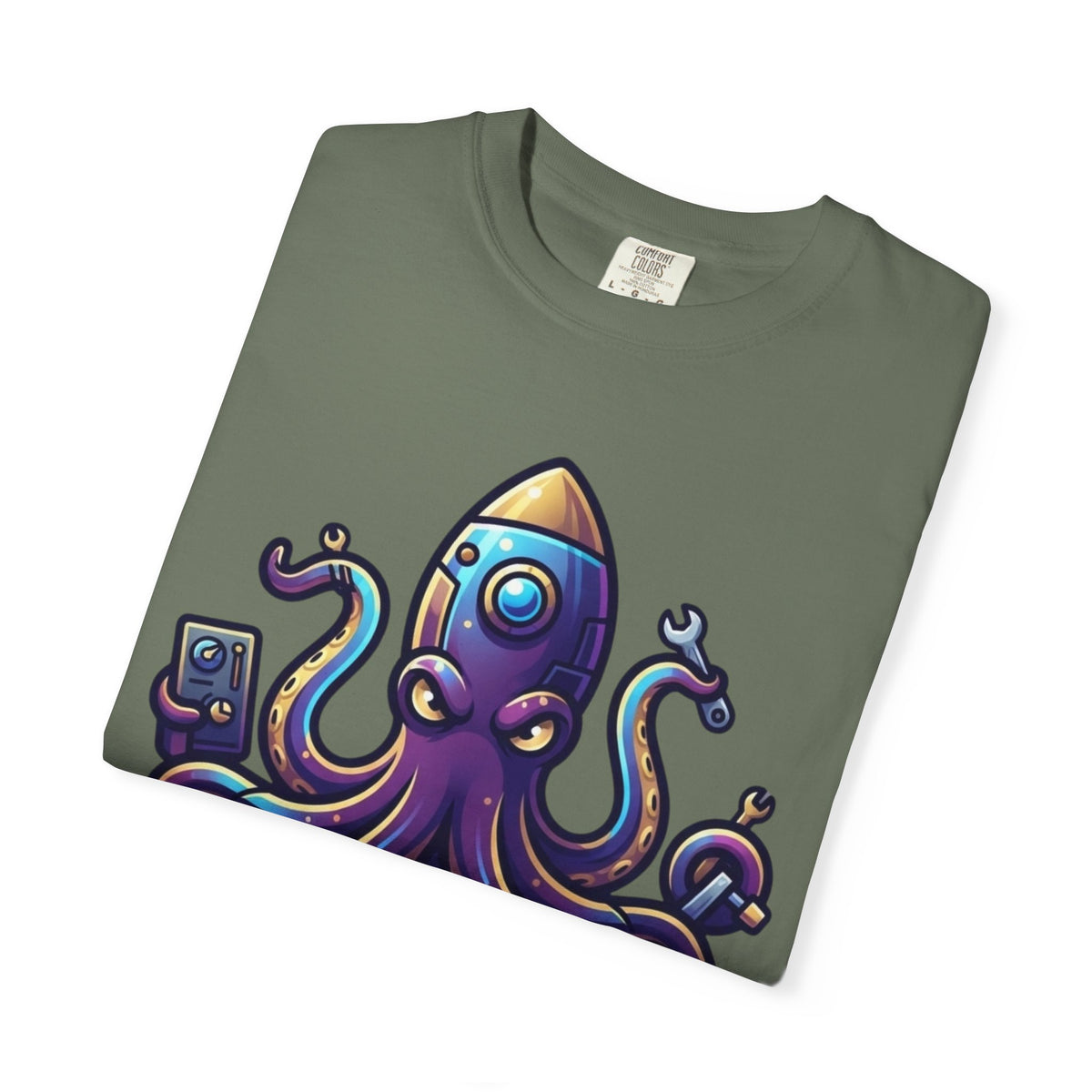 "Octo Credible" Unisex Garment-Dyed Tee