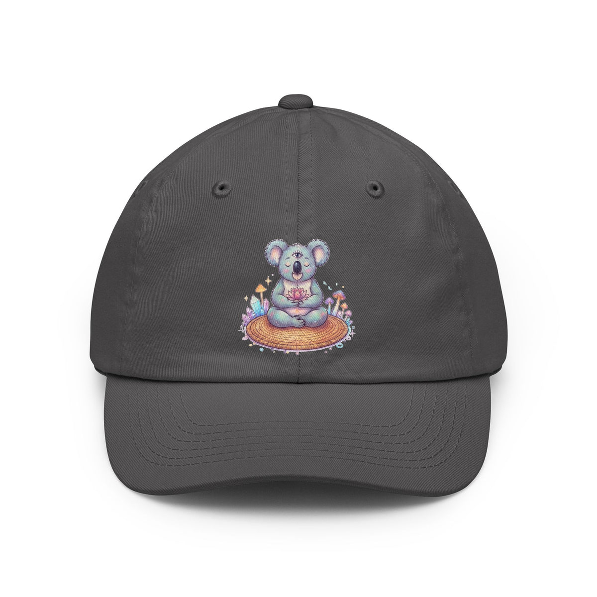 Color: Charcoal | Hippy Koala Dad Hat