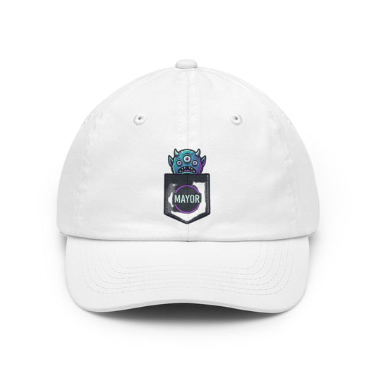 Color: White | Mayor Of Halloweentown Dad Hat — Graphic