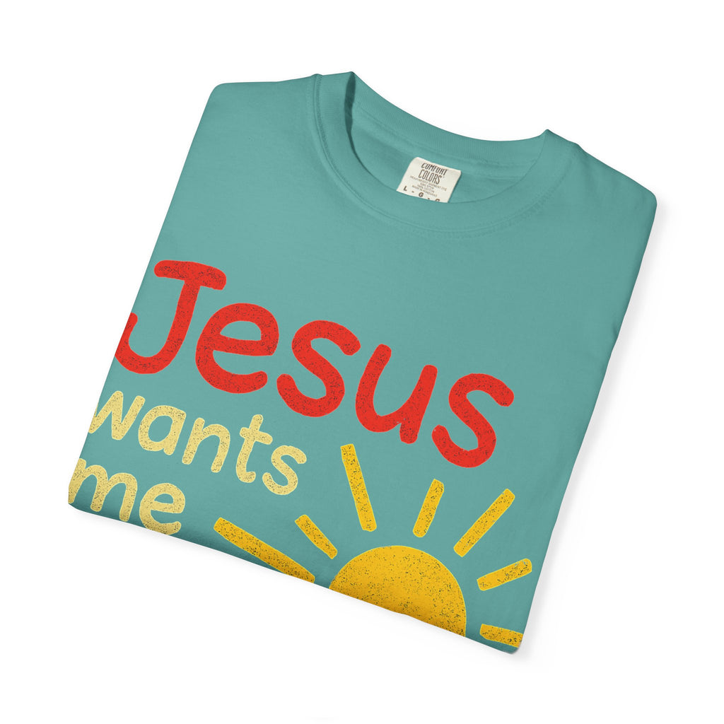 "Jesus Wants Me As An Apostate" Unisex Garment-Dyed T-shirt