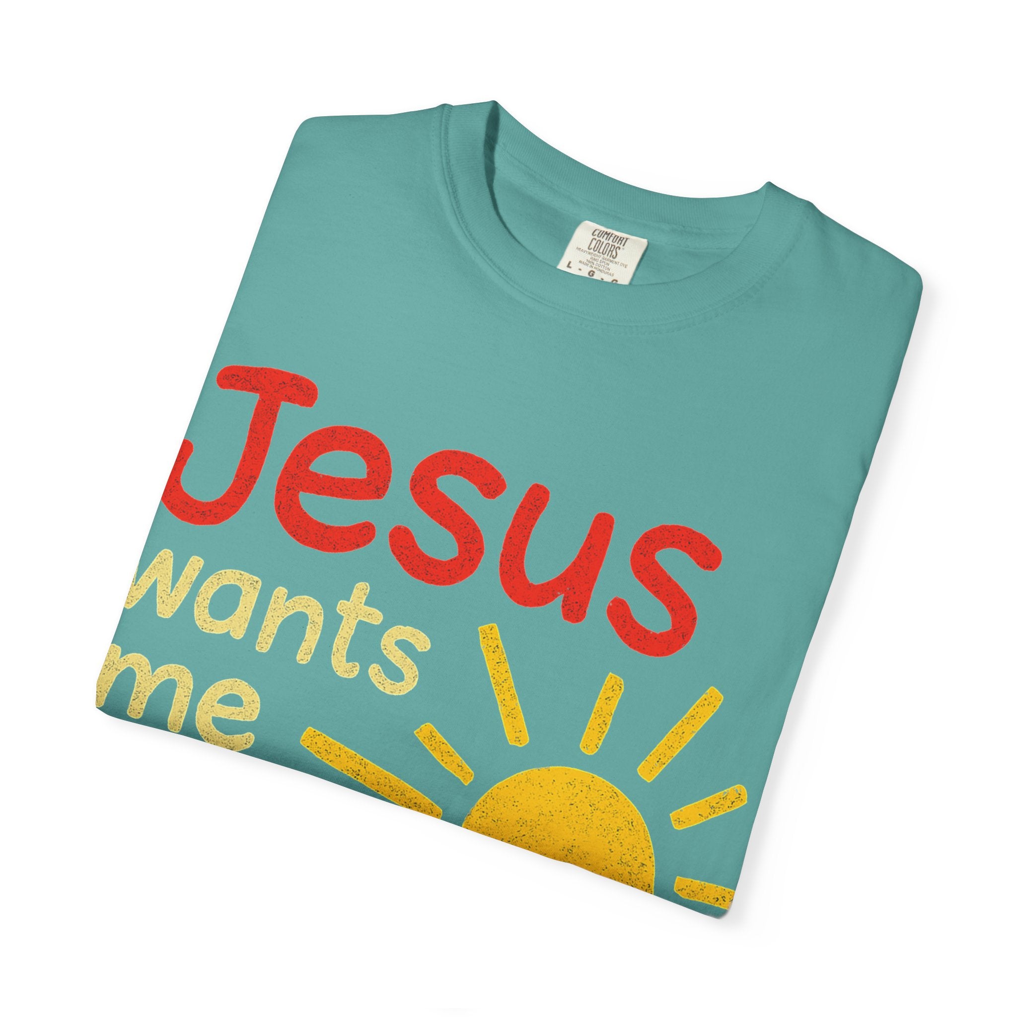 "Jesus Wants Me As An Apostate" Unisex Garment-Dyed T-shirt