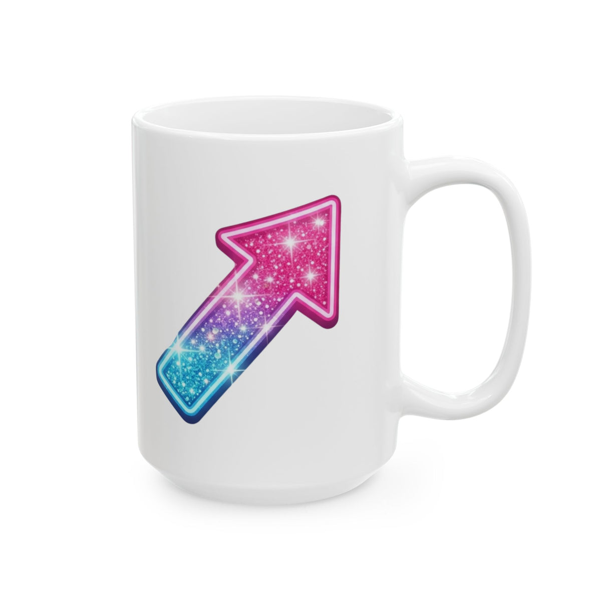 "Professional Stick Shifter" White Ceramic Mug — Graphic