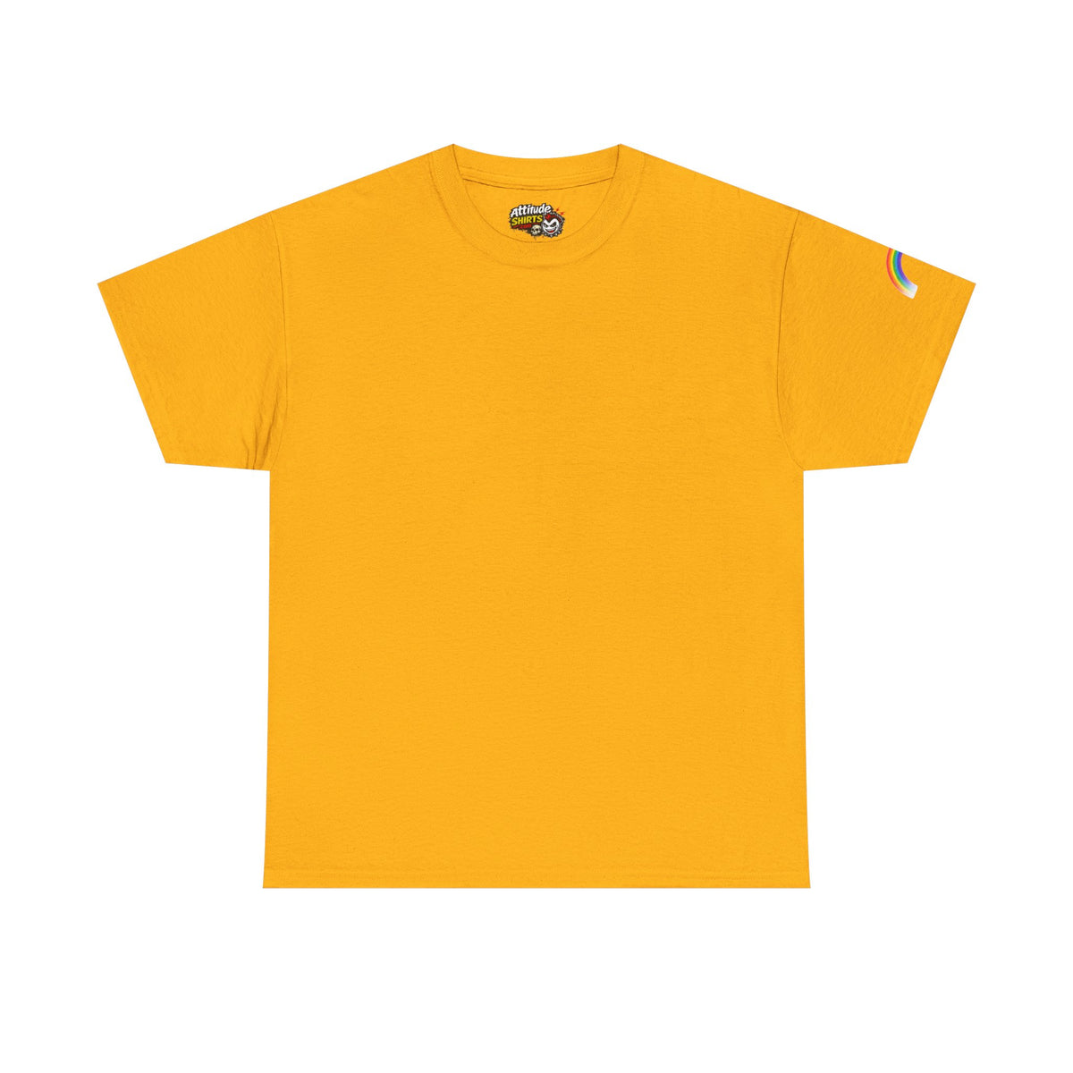 Color: Gold | Gay Away the Pray Premium Graphic Tee