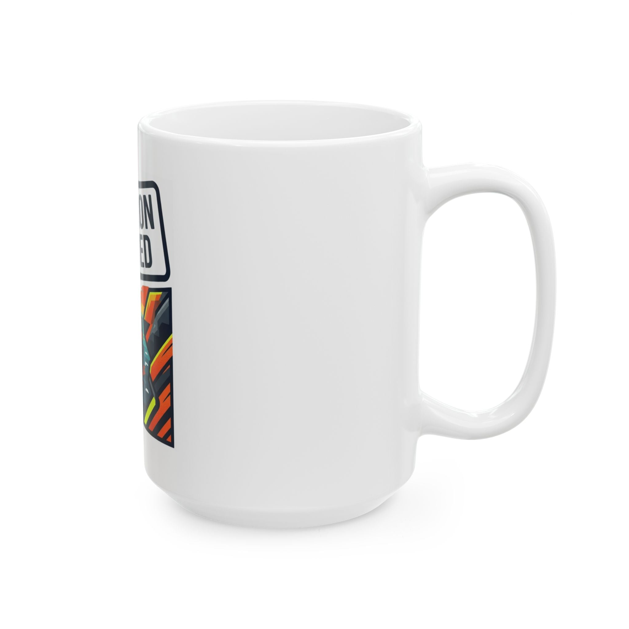 "Straight Of Hormuz is Open" White Ceramic Mug — Graphic