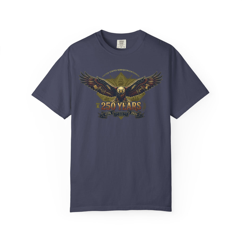 "USA 250 Years" Unisex Garment-Dyed Tee