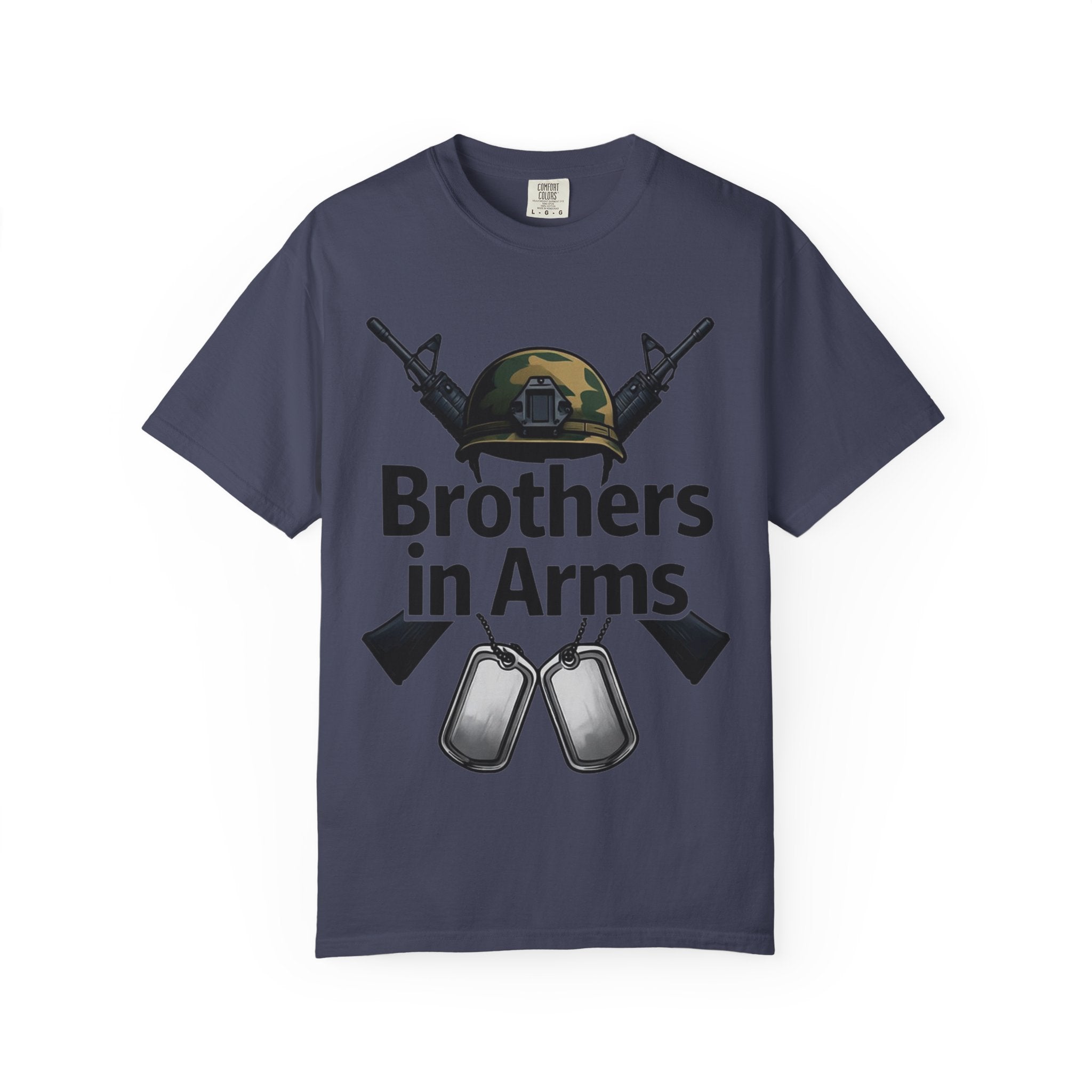 "Brothers in Arms" Unisex Garment-Dyed T-shirt