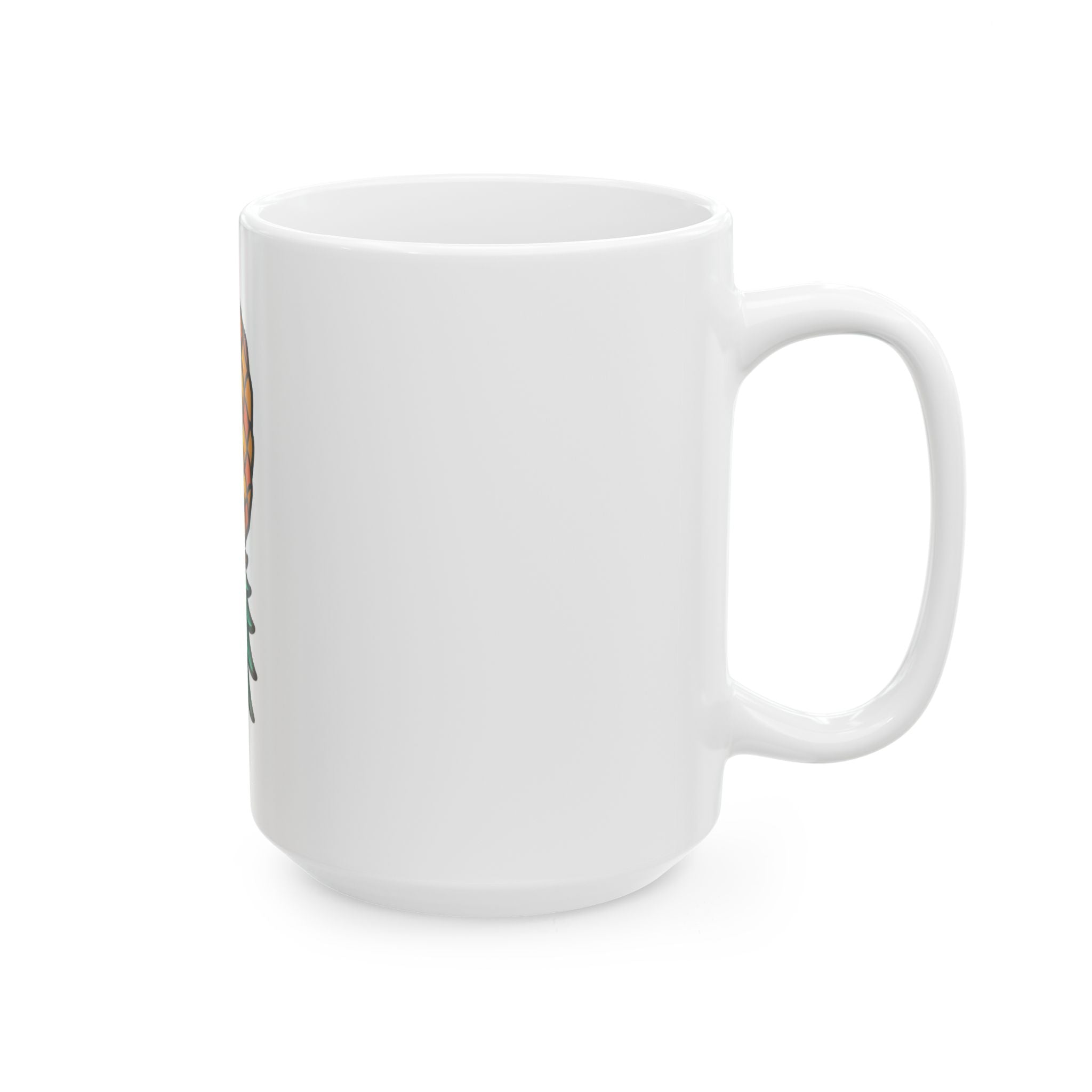 "Good Eating" White Ceramic Mug — Graphic