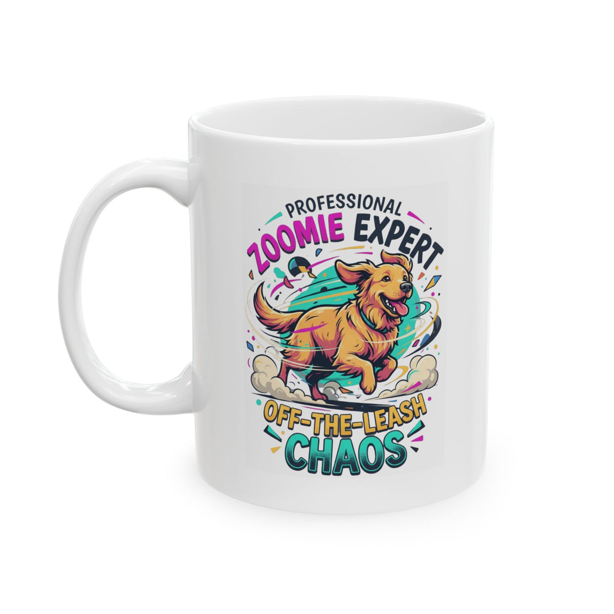 "Professional Zoomie Expert" White Ceramic Mug