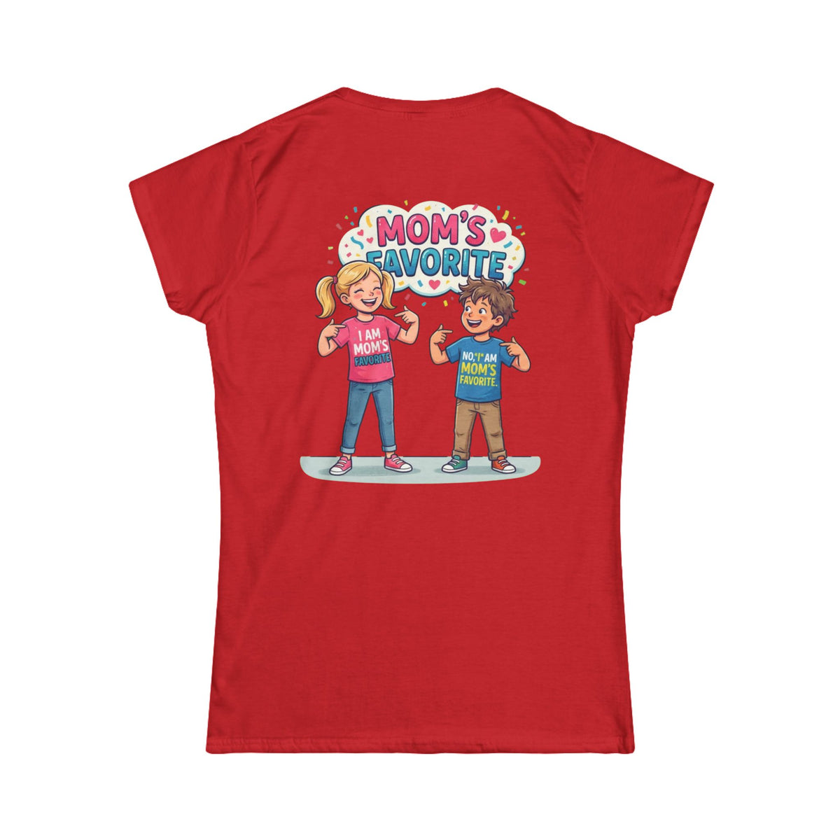 Color: Red | Mom's Favorite Women's Tee