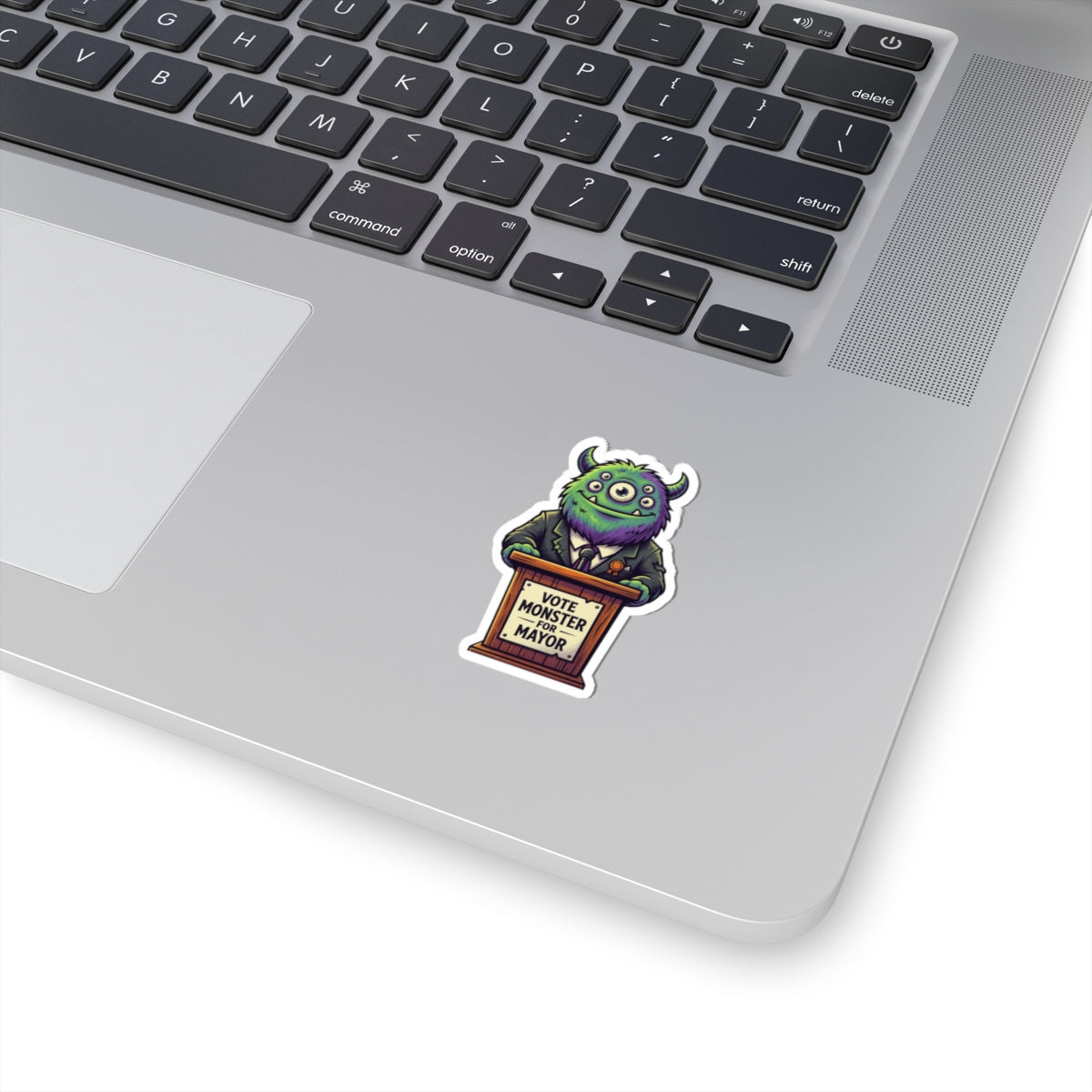 "Vote Monster For Mayor" Sticker