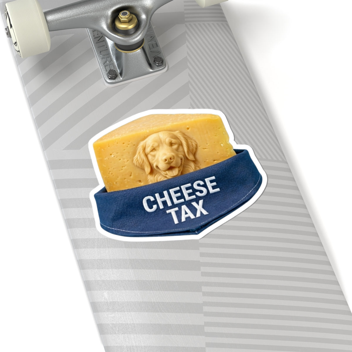 "Cheese Tax" Sticker